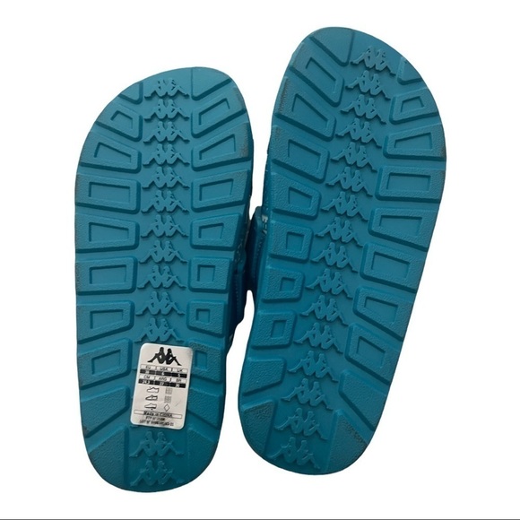 NWT KAPPA Nuuk 1 Nylon Slide Sandal Peacock Blue Size 6 - Picture 7 of 7
